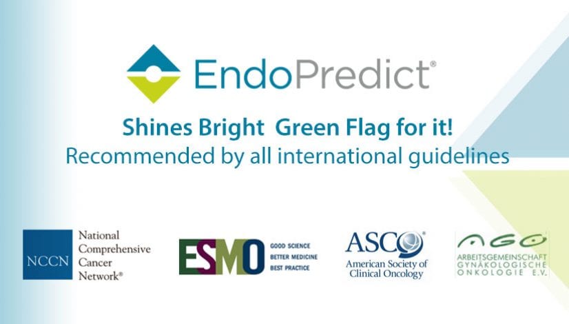 EndoPredict Shines Bright Green Flag for It! Recommended by all international guiidelines
